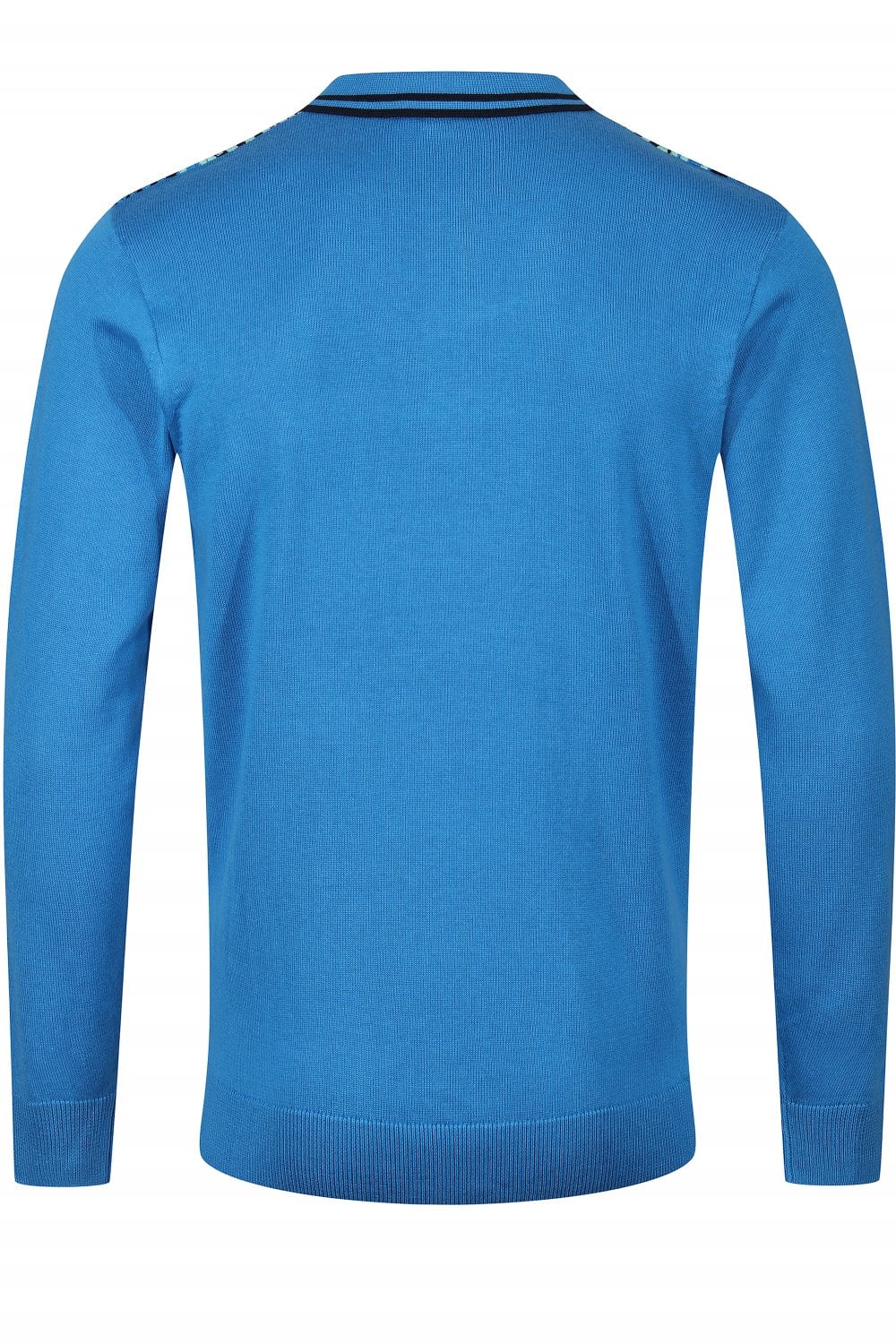 Gabicci long store sleeve knitted polo